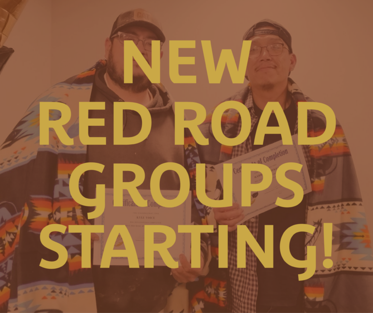 Winter Session of Red Road Approach Groups Start in February!