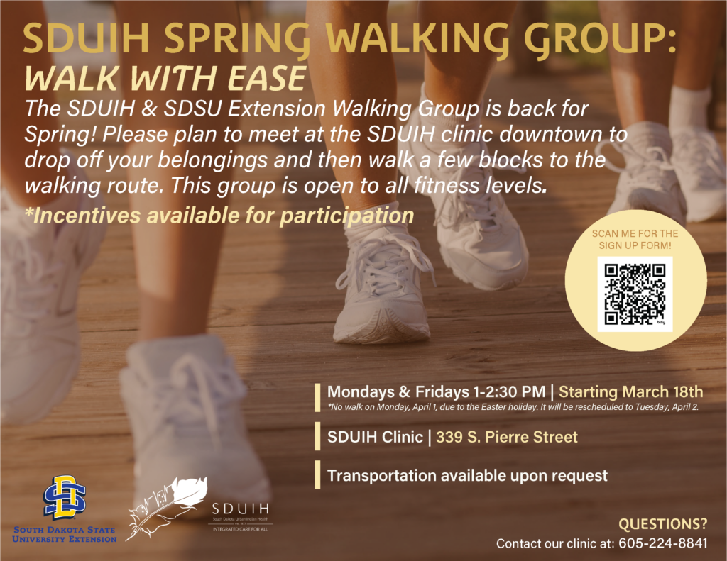 Spring Session of Walking Group Starts in Pierre 3/18! | South Dakota ...