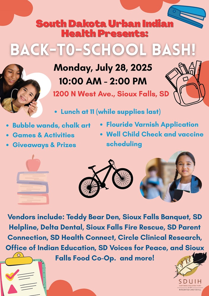 Back To School Bash – Sioux Falls – July 28